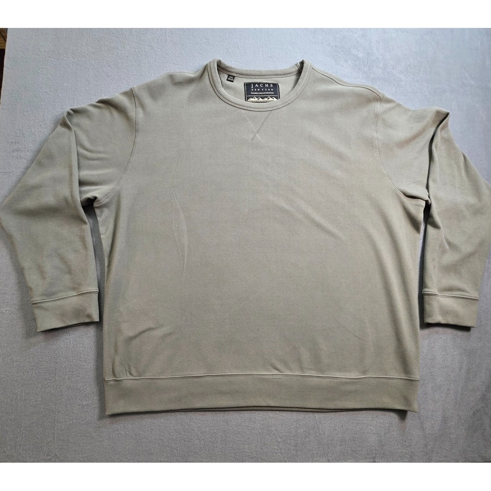 Jachs New York Fleece‎ Pullover Men's 2XL Green Sweater Free Shipping